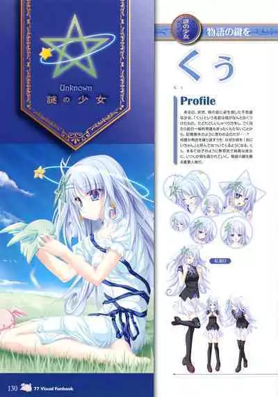 77 (Sevens) ～and, two stars meet again～ Visual Fanbook