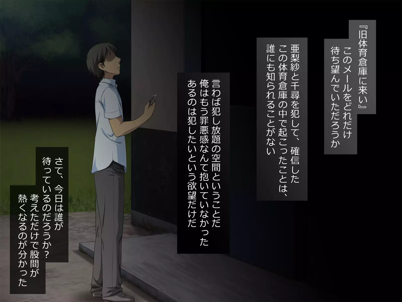 Flesh Holes That Can't Resist ~Schoolgirls Bound At Night~