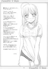 (C67) [Tiny Feather (Sin-Go)] Peaceful ? Days (Fate/stay night)