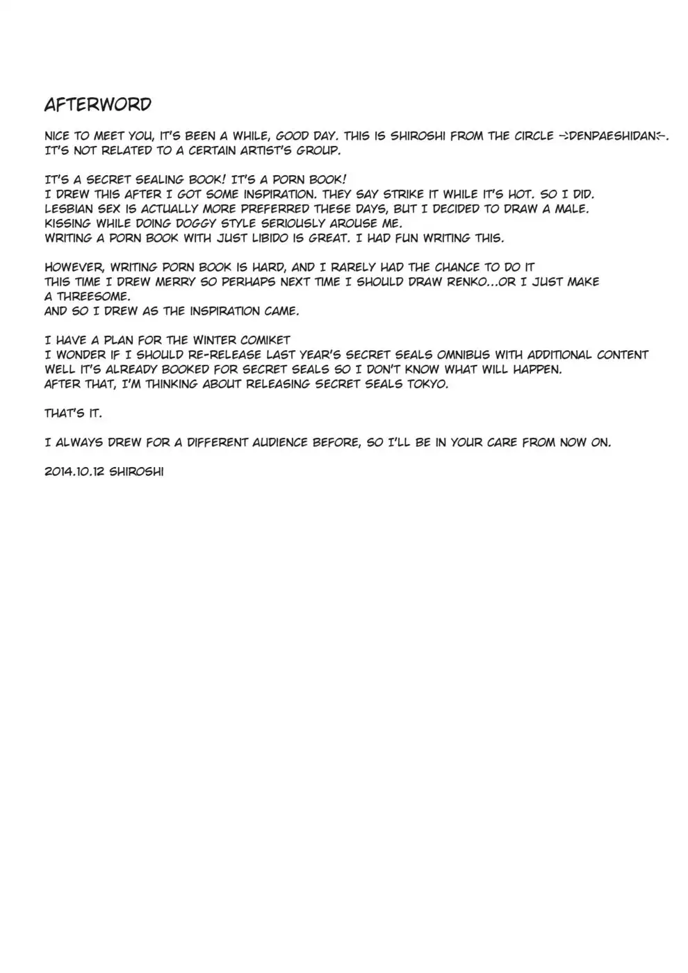 Watashi Merry-san Ima Anata no Ushiro de Shiteru no