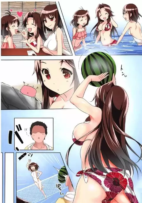 Jintsuu to Hamabe de Arekore Shitai!!