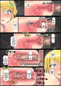 [Nemuneko] Blond Joshi Ryuugakusei Tanetsuke Press Namahame Taiken [English] [desudesu]
