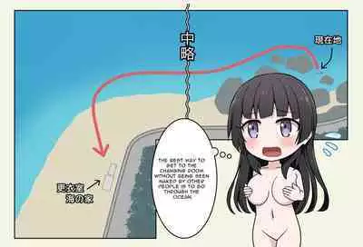 Mizugi Nagasare Rinrin | Rinrin Had Her Swimsuit Washed Away