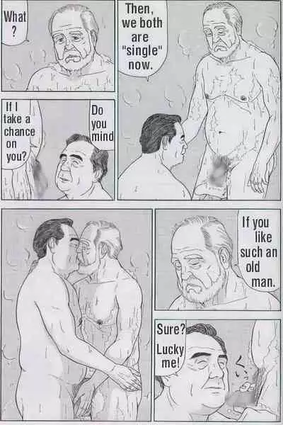 The middle-aged men comics - from Japanese magazine (SAMSON magazine comics ) [JP/ENG]