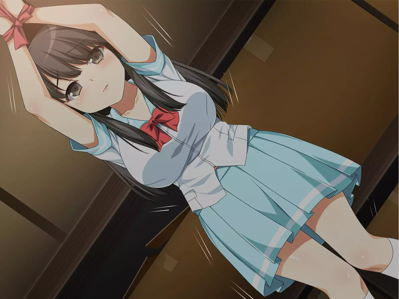 Flesh Holes That Can't Resist ~Schoolgirls Bound At Night~