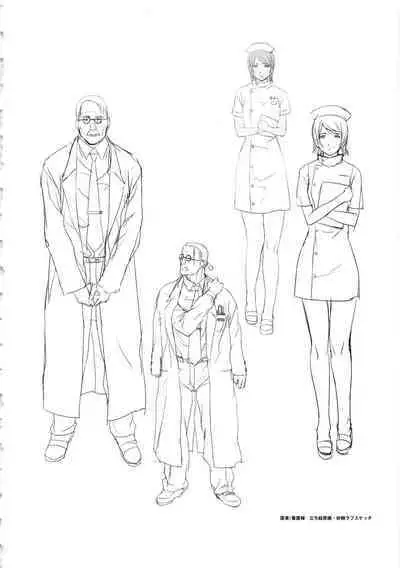 Hanachirasu - Initial Sketches and Unprocessed Illustrations - Selection