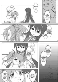 (C80) [Purin House (Nakai Kana)] Shoujo Ijou Majo Miman (Puella Magi Madoka Magica) [English] =LWB=