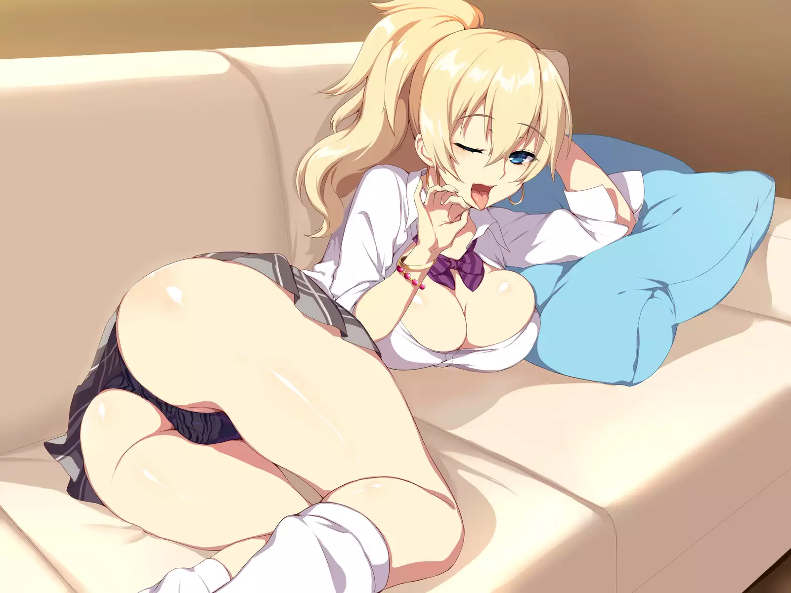 深夜の迷いギャル