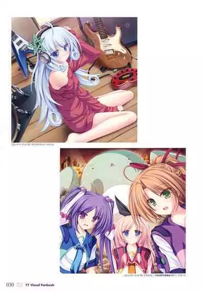 77 (Sevens) ～and, two stars meet again～ Visual Fanbook