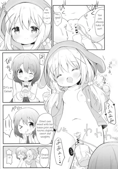 (C95) [White Lolita (Chatsune)] Chino no Shintai Sokutei (Gochuumon wa Usagi desu ka?) [English]