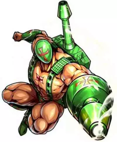 Kinnikuman muscleshot artwork