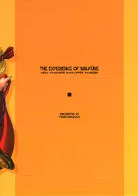 (C68) [PHANTOMCROSS (Miyagi Yasutomo)] THE EXPERIENCE OF WALKURE (Valkyrie no Bouken)