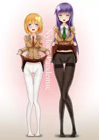 [Zakkin Kougyou (Zakkin)] Akogare no Senpai to... Nylon Pandemic [Digital]