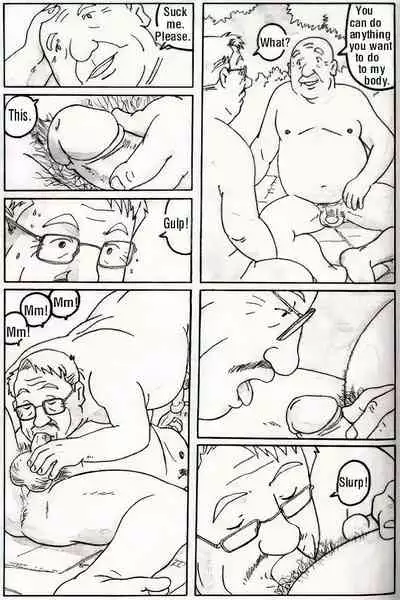 The middle-aged men comics - from Japanese magazine (SAMSON magazine comics ) [JP/ENG]