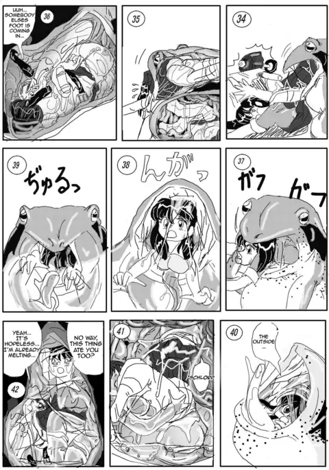 Kaeru marunomi - Frog Vore