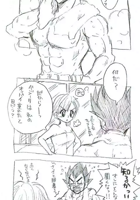 VegeBul rakugaki manga modoki