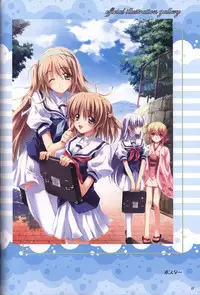 Moshimo Ashita ga Harenaraba official fanbook