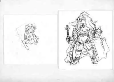 ALICESOFT ORION SCRIBBLES with CROQUIS ULTIMATE EDITION VOL.2 織音計画特別版 ラフ画集