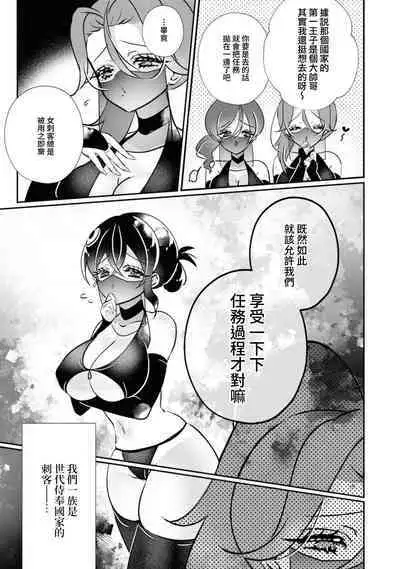[Miyoshi no] futarinoyoake ~ shikakunanoni amai yotogi ni toke chaimasu ~ | 二人的黎明~身為刺客卻反而被目標 融化在甜蜜的夜晚裡~ (Tekikoku Ouji ni Ikasarechau Anthology 3) [Chinese] [莉赛特汉化组]