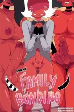 Moxxie family bonding- Carliabot [Helluva Boss]