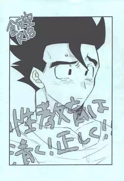 [terabaito (Ai)] Seikyouiku wa kiyoku! masashiku!! (Dragonball Z)