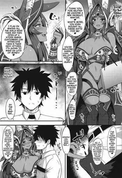 Kemomimi Joou to Mizugi Ecchi | Swimsuit Sex with a Fluffy-eared Queen!