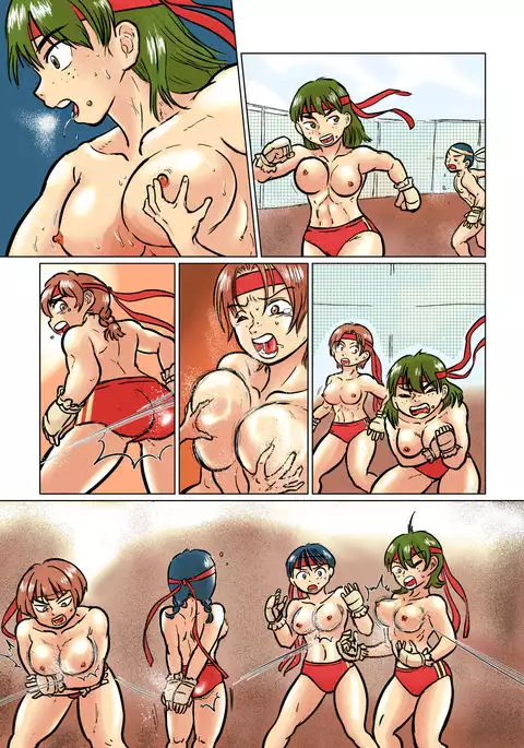 Boys VS Girls Pole Toppling