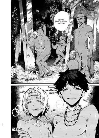 [Sakusaku Kangen Noushuku (Matashita Kintama)] Seijin no Gi [English] [Endless Pleasure] [Digital]