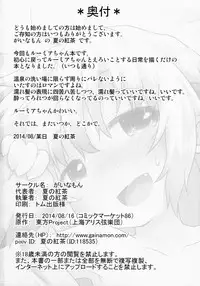 (C86) [Gainamon (Natsu no Koucha)] Nichijou Seikatsu -Yon- (Touhou Project)