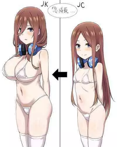 [Chiri Akuta] Miku-san to Sukebe na Jisshuu (Gotoubun no Hanayome)