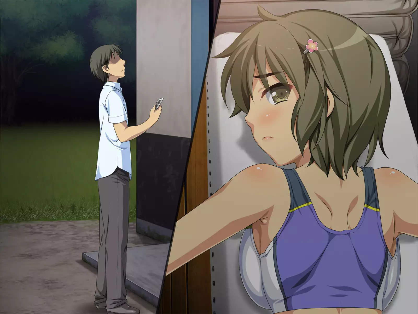 Flesh Holes That Can't Resist ~Schoolgirls Bound At Night~