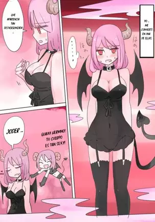 Otouto Succubus-ka! Inma no Kyoudai Nyotaika Sakusen 1-2 español