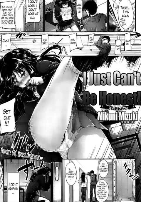 I Just Can't Be Honest!