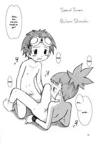 [Ukkaridou (Inari Satsuki, Shimazu Isami)] Love Love Funny (Digimon Adventure 02) [English]