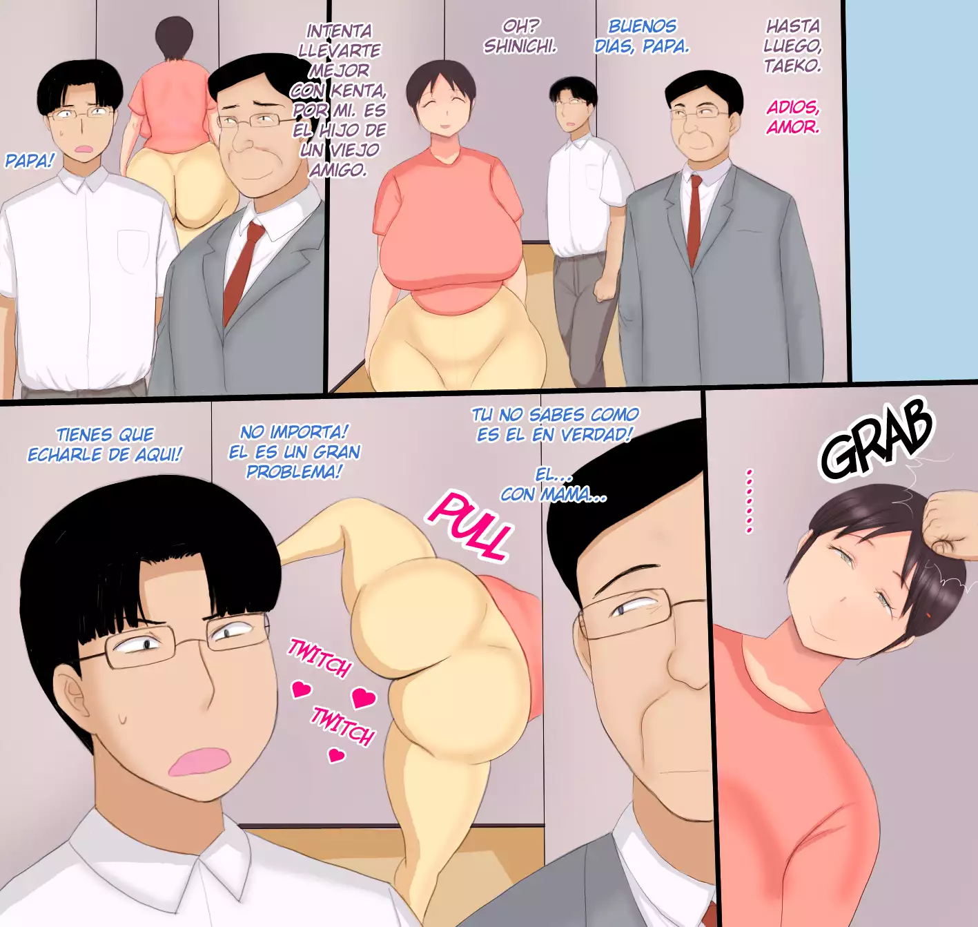 Dekaketsu Fujin no Yakata | La casa de la madre nalgona