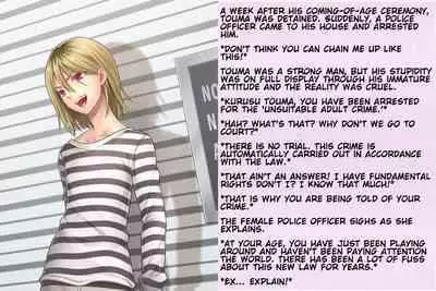 Kyousei Taikou Furyou Shounen | Forced regression of a delinquent boy