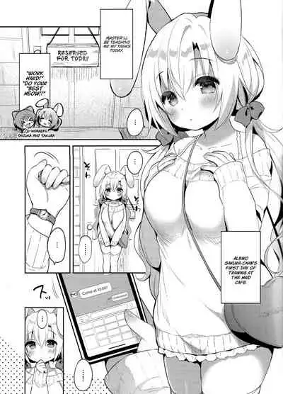 Albino Sakura-chan to Ama Ecchi