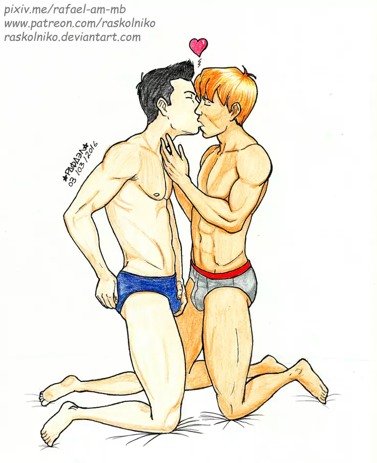 Andrey and Gutto by raskolniko pxiv artist