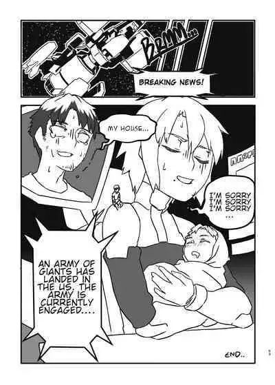 Alien Giantess Joint Comic Vol. 2-3