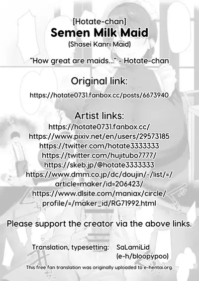 Shasei Kanri Maid | Semen Milk Maid