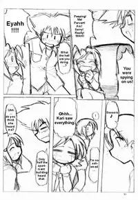 [Ukkaridou (Inari Satsuki, Shimazu Isami)] Love Love Funny (Digimon Adventure 02) [English]