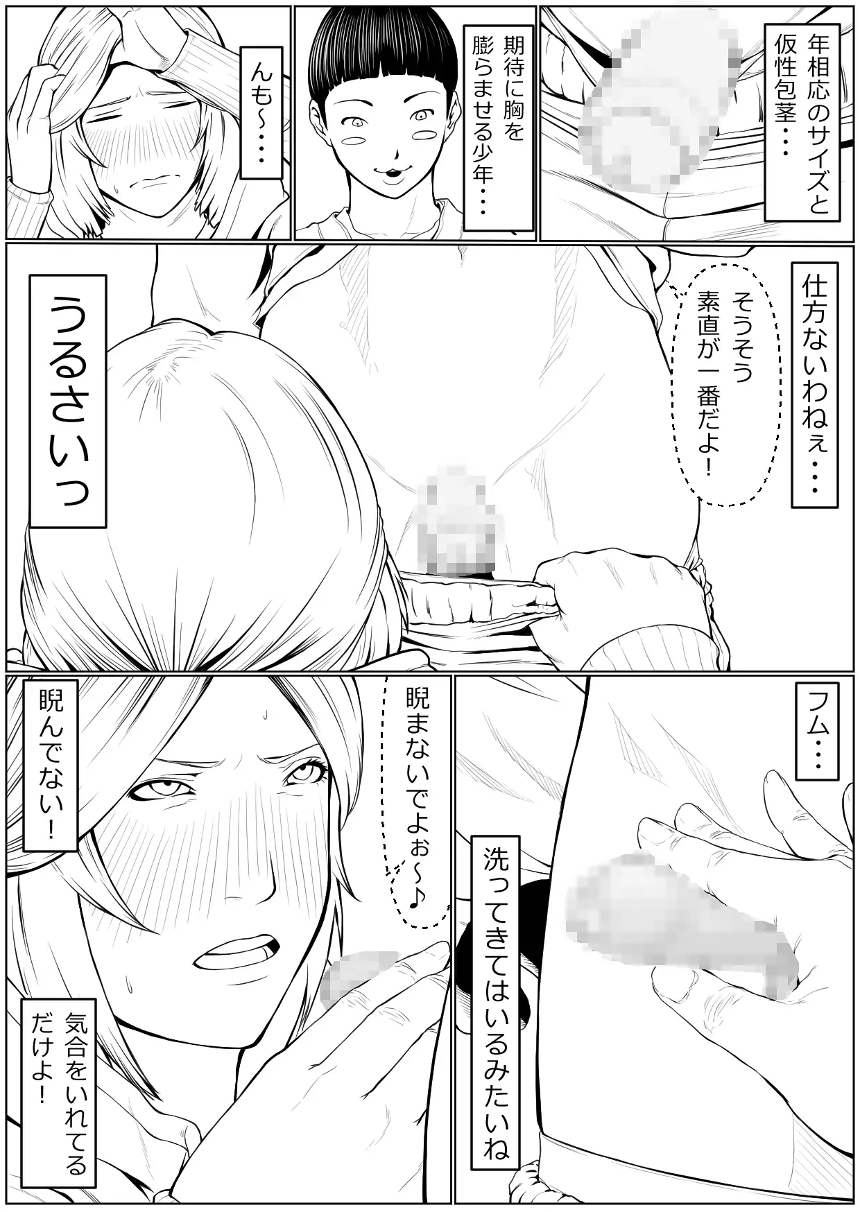 Haha Wa Kakushi, Boku Wa Shira Nai Furi O Suru