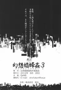 (Touhou Tougenkyou) [Gensou Shoufukan Seisaku Iinkai (Various)] Gensou Shoufukan 3 (Touhou Project)