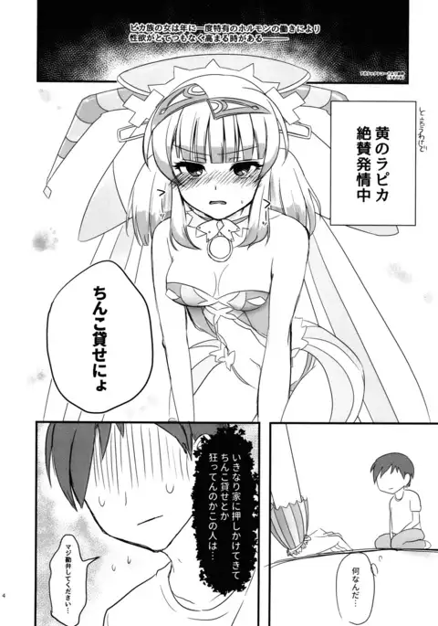 hatsujyouki no Rapikachan to kimagure de H suru hon