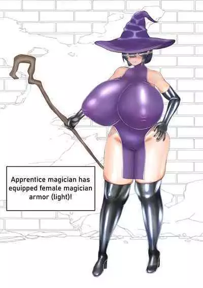 I got huge breasts in a slime mold