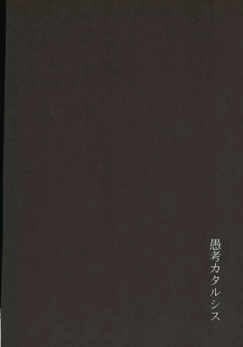 愚考カタルシス