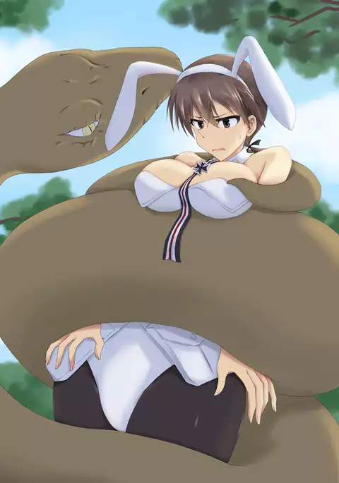 蛇とお姉ちゃん。