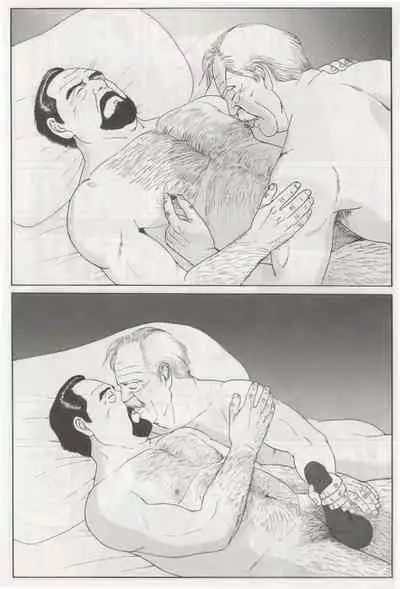 The middle-aged men comics - from Japanese magazine (SAMSON magazine comics ) [JP/ENG]