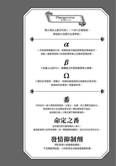 Rakka no Alpha Ou | 硕果的α王 Ch. 1-3