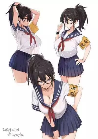 [TRY] 聽說新任風紀委員長胸部很大這回事1 [Chinese] [Decensored]